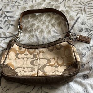 Coach Tan and Brown Women's Bag